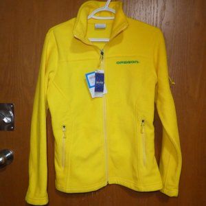 NWT Columbia University of Oregon DUCKS Fleece - Size Small